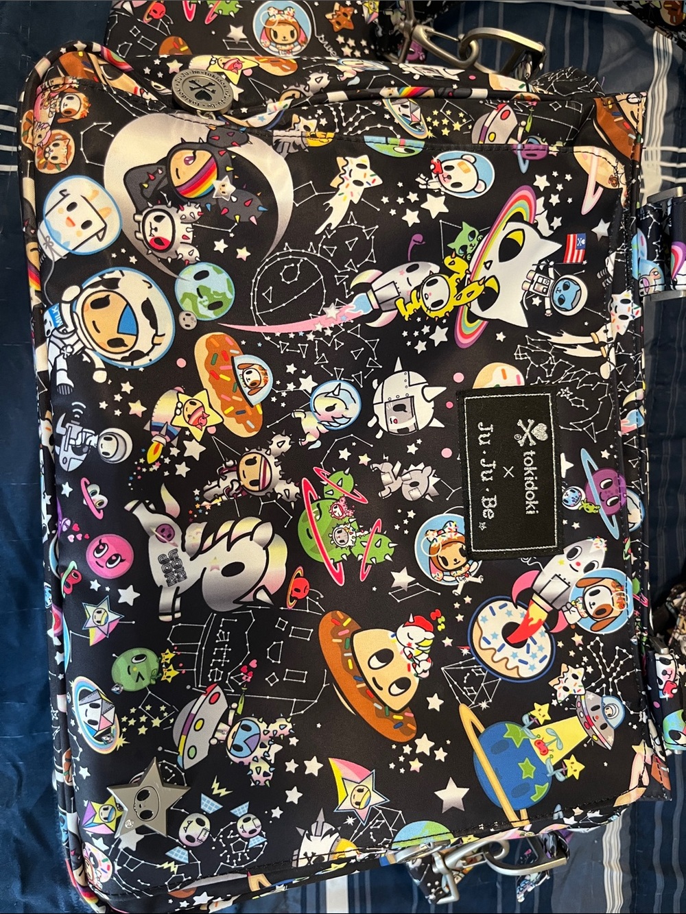 tokidoki x Jujube Be Classy Space Place Diaper bag with changing pad tote bag - Picture 2 of 10